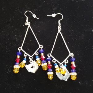 Ohio charm earrings